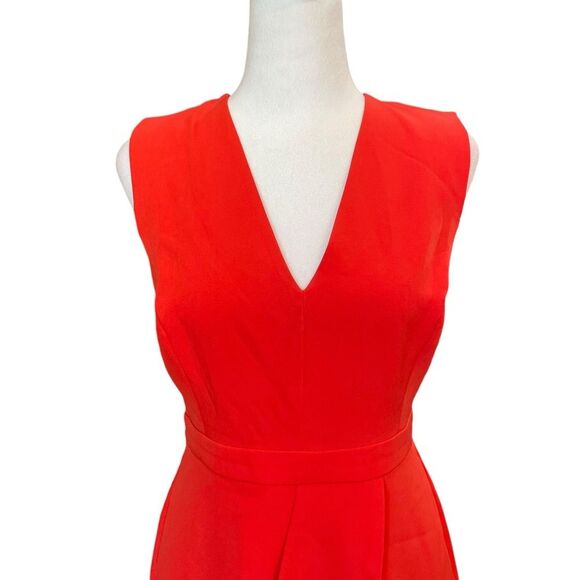 BCBGMaxAzria Sleeveless Red Mini Dress Womens Size 4 NWT - Picture 5 of 13
